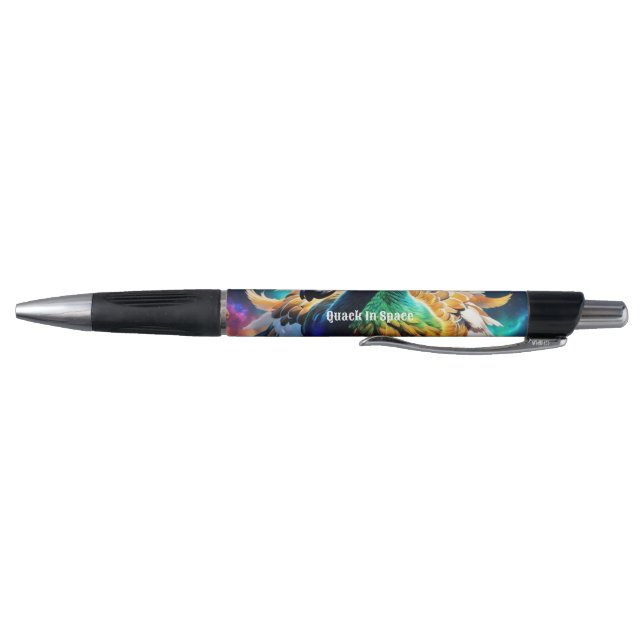 Stylo "Canard cosmique : un voyage dynamique à travers l (Bas)