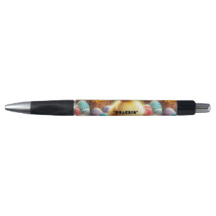 Stylo Canard de Pâques et merveille des oeufs colorés