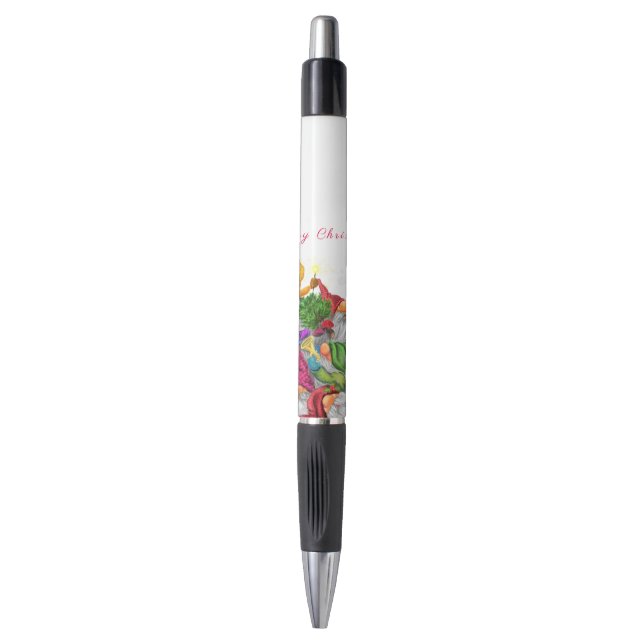 Stylo Carton cadeau Noël Gnomes Pen (Devant (Vertical))