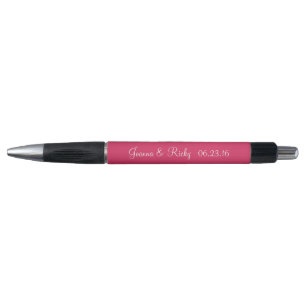 Stylo Cerise Faveurs de mariage personnalisées
