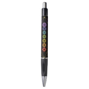 Stylo Chakras rougeoyant coloré