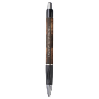 Stylo Charpentier de construction Bois sombre élégant