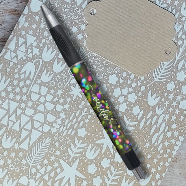 Stylo Chaux foncée qui s'étincelle (Créateur téléchargé)