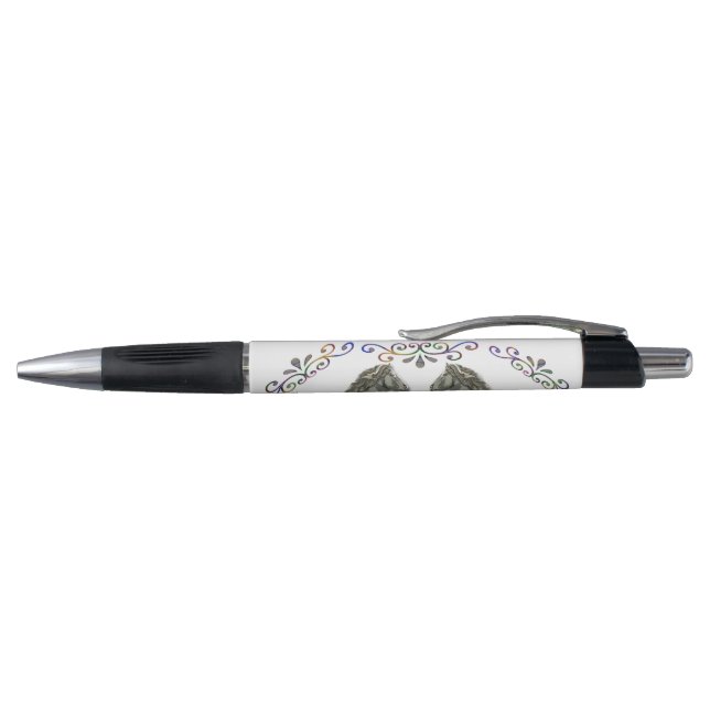Stylo Chevaux islandais vintage (Haut)