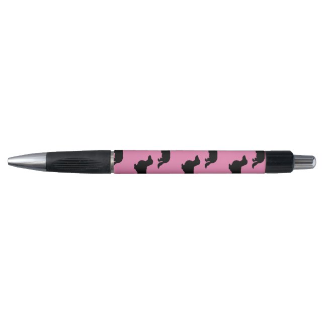Stylo Cheveux longs Dachshund - Silhouette 1 (Devant)