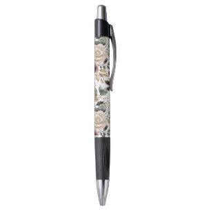 Stylo Chic Bourgogne Crème Floral