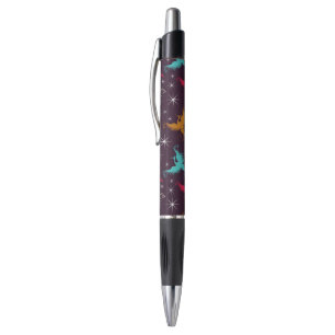 Stylo Chiffre motif d'oiseaux de Phoenix