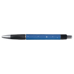Stylo Ciel nocturne étoilé bleu profond