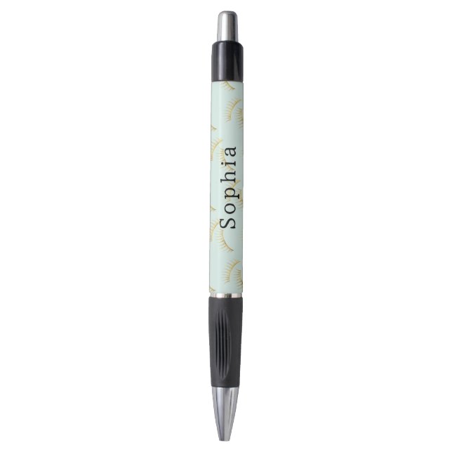 Stylo Cils en Or Menthe (Devant (Vertical))
