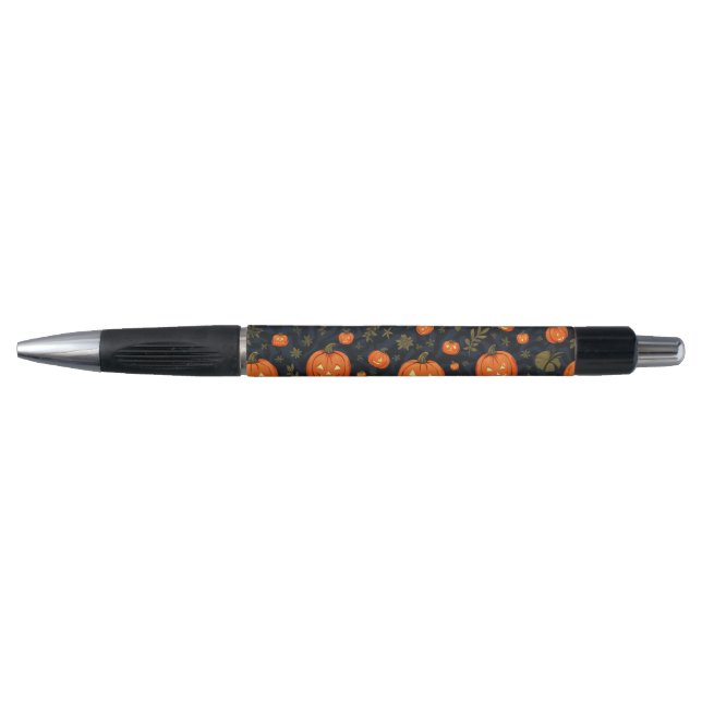 stylo citrouille halloween (Devant)