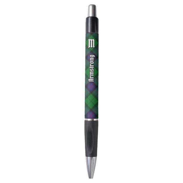 Stylo Clan Armstrong Tartan Pen (Devant (Vertical))