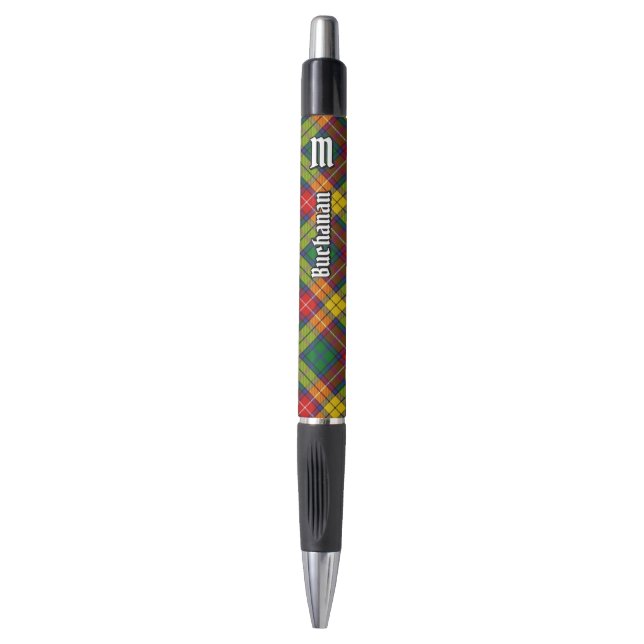 Stylo Clan Buchanan Tartan (Devant (Vertical))
