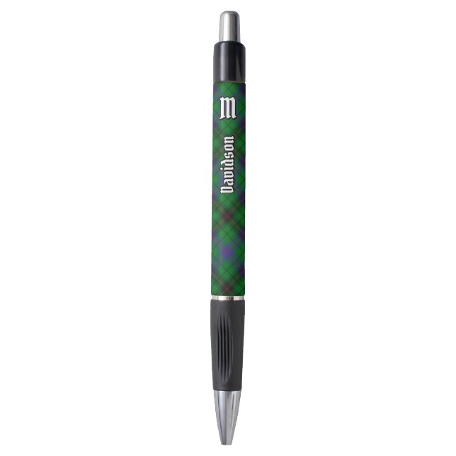 Stylo Clan Davidson Tartan (Devant (Vertical))