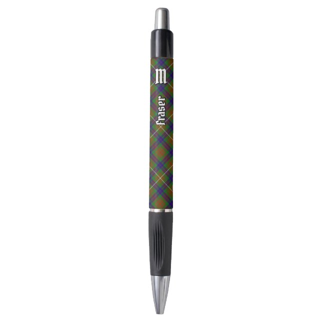 Stylo Clan Fraser Chasse Tartan Pen (Devant (Vertical))