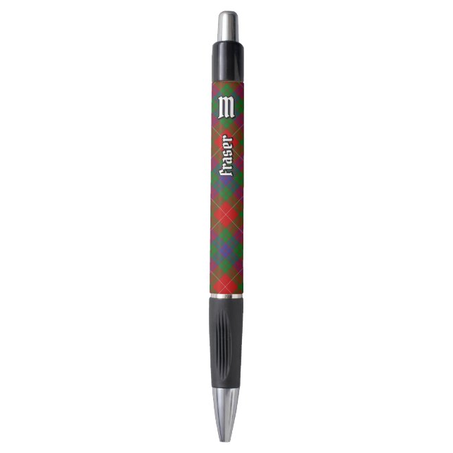 Stylo Clan Fraser de Lovat Tartan (Devant (Vertical))
