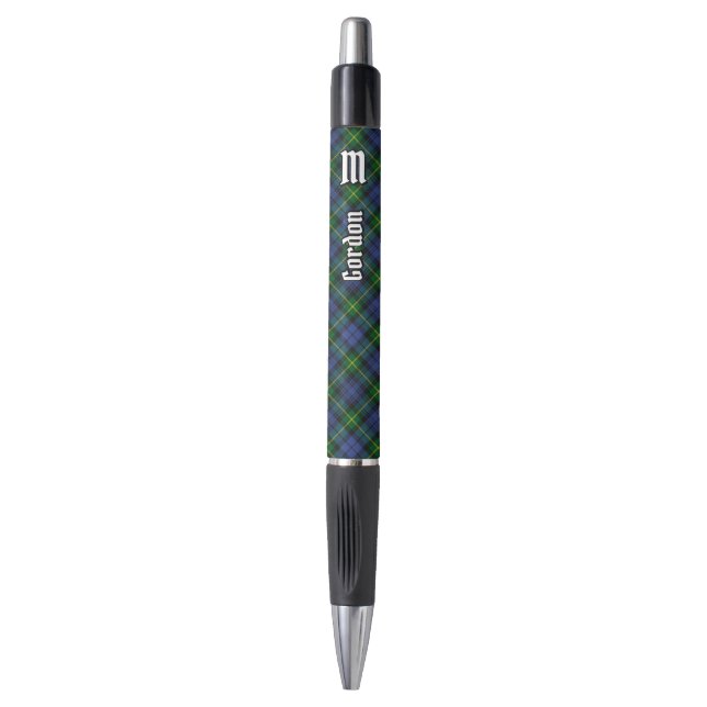 Stylo Clan Gordon Tartan Pen (Devant (Vertical))