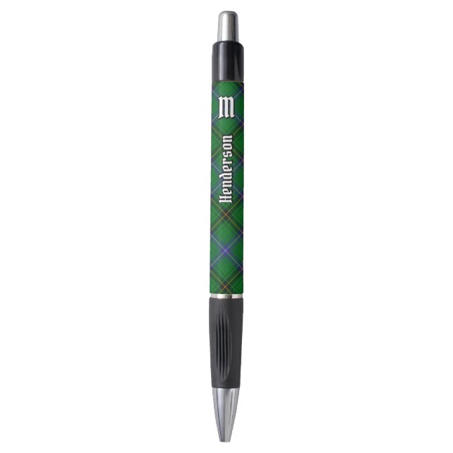 Stylo Clan Henderson Tartan (Devant (Vertical))