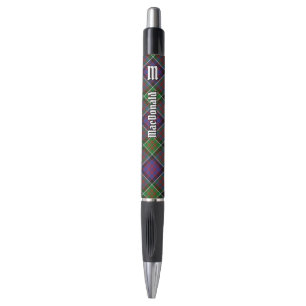 Stylo Clan MacDonald de Clanranald Tartan Pen