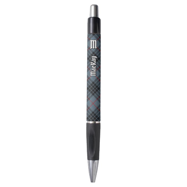 Stylo Clan MacKay Blue Tartan (Devant (Vertical))