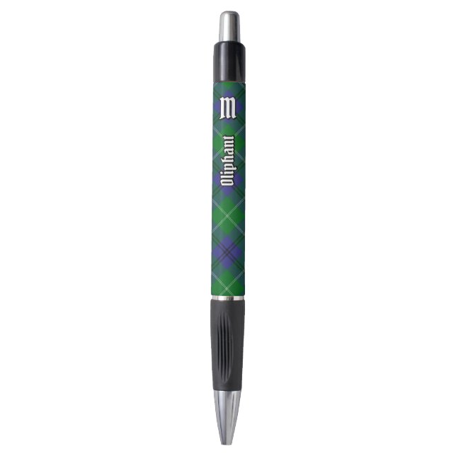 Stylo Clan Oliphant Tartan Pen (Devant (Vertical))