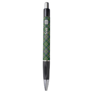 Stylo Clan Scott Green Tartan Pen