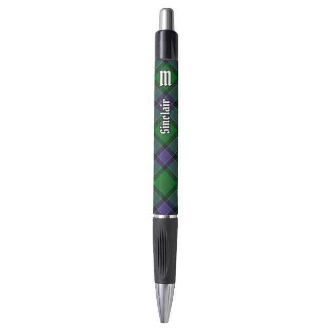 Stylo Clan Sinclair Chasse Tartan (Devant (Vertical))