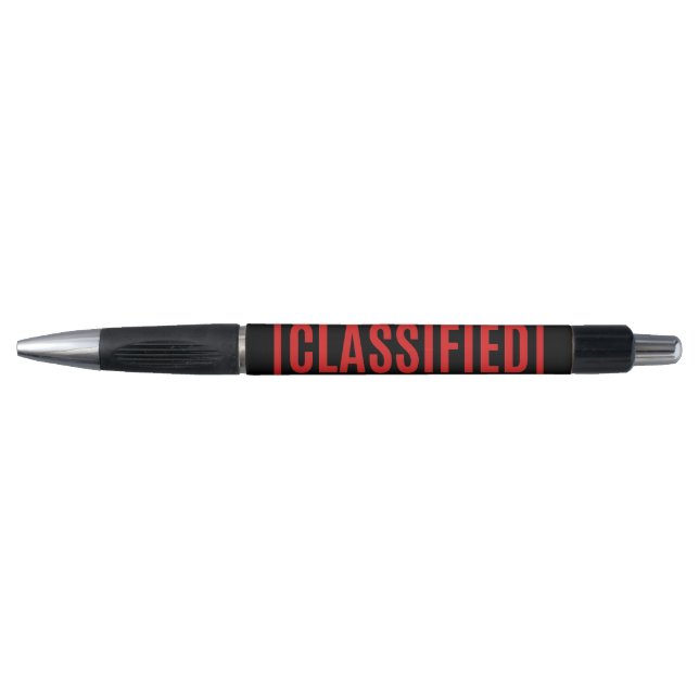 Stylo Classé Noir (Devant)