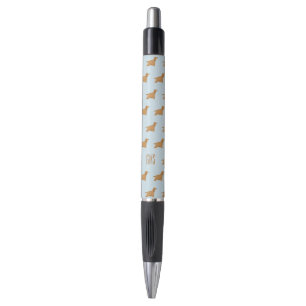 Stylo Cocker Spaniel Chiens Motif Monogramme