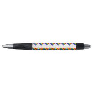 Stylo Cœur arc-en-ciel de fierté 