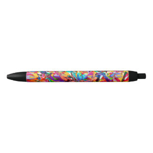 Stylo coloré Trippy psychédélique frais