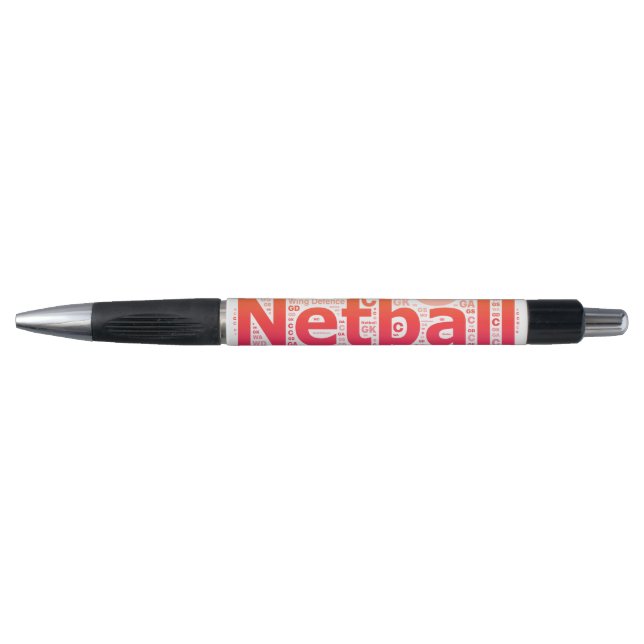 Stylo Conception de typographie de positions de net-ball (Devant)