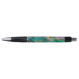 Stylo Conception nacrée de nature de vrai ormeau - styl