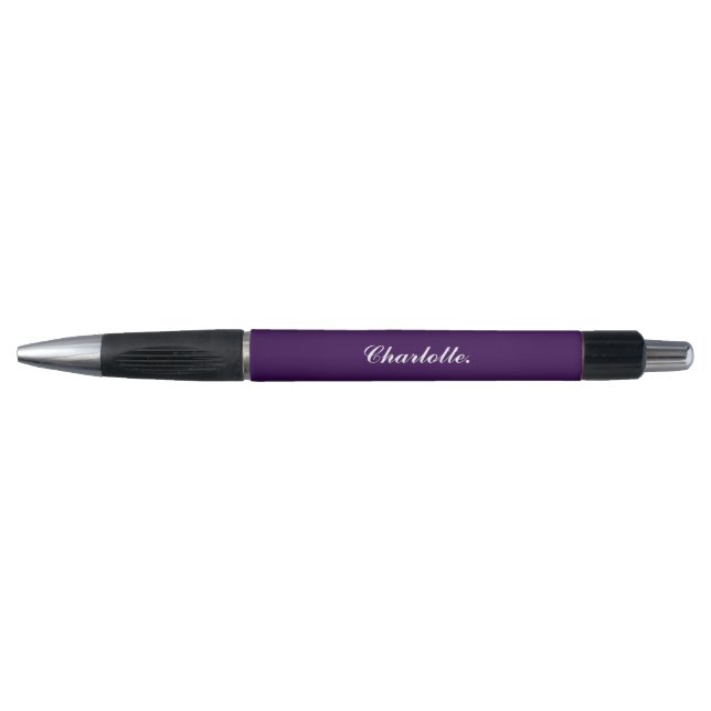 Stylo Concevez Votre Propre Nom sur cet Emmy Violet Fonc (Devant)