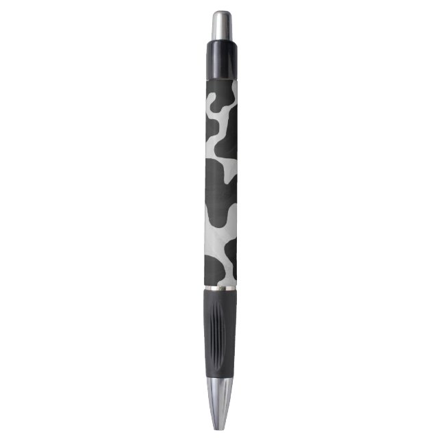 Stylo Copie noire et blanche de vache (Devant (Vertical))