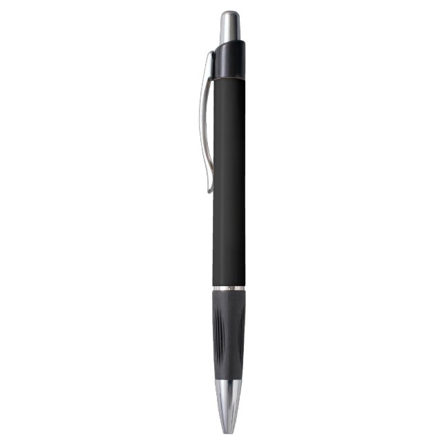 Stylo Couleur noire unie (Haut (Vertical))