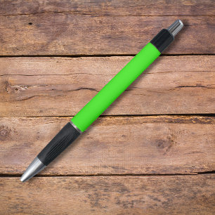 Stylo Couleur solide verte néon   Classique