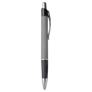 Stylo Couleur Uni Minimaliste - Gris