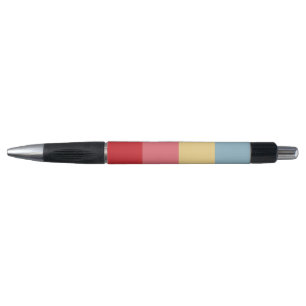 Stylo Couleurs de bonbons Frappes verticales
