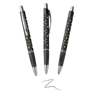 Stylo Cravate Midnight Geometry Luxe