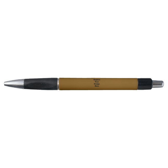 Stylo Créez Votre Propre Brun (Devant)