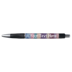 Stylo cru original tricoté coloré d'amusement de rayur
