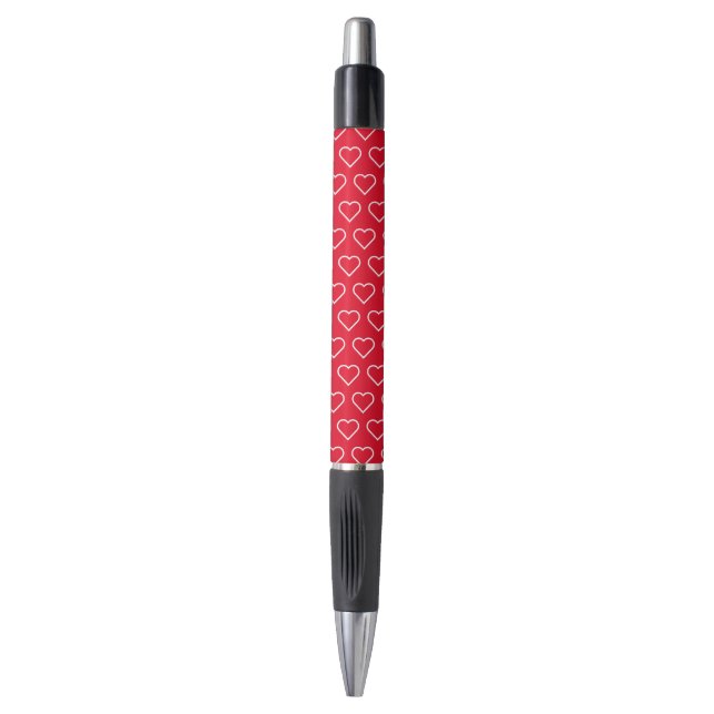 Stylo Custom Ciolors Pen with Hearts (Devant (Vertical))