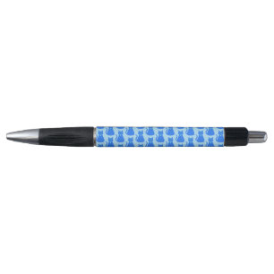 Stylo Cute Blue Baby Boy Chat Motif