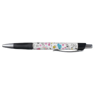 Stylo Cute Girl Fun Unicorn Rainbow Stars Papillons