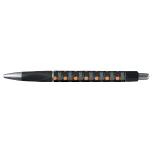 Stylo Cute Halloween Chat et Citrouille Motif