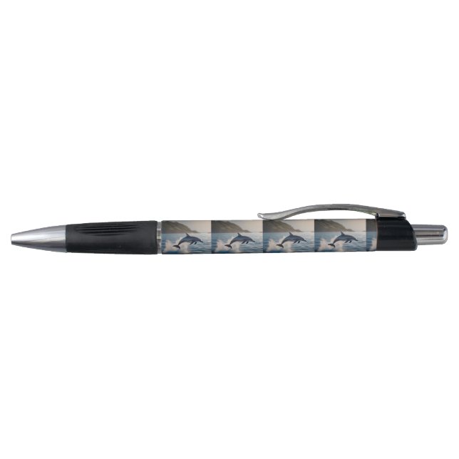 Stylo Danseur de vagues dauphin solo, (Haut)