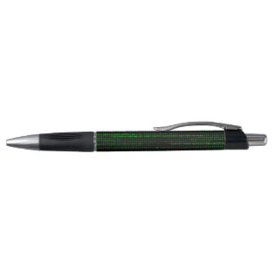 Stylo de caractères matriciel vert