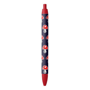 Stylo de champignon noir