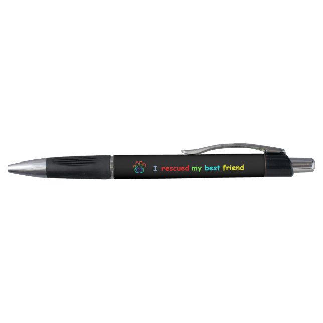 Stylo de chien de délivrance d'empreinte de patte, (Haut)