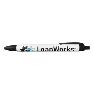 Stylo de l'entreprise LoanWorks - noir ou bleu